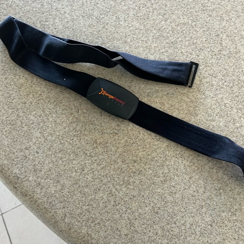 Orange theory chest band